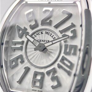 Franck Muller Crazy Hours Stainless Steel White Dial Automatic Men's Watch V45CH